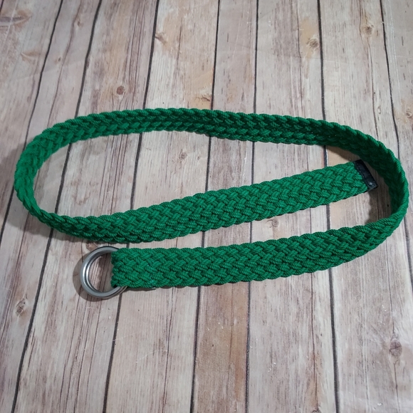 Polo Ralph Lauren Kelly Green Braided Belt 45" - Picture 6 of 7